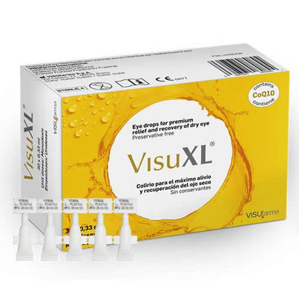 SOLUZIONE OFTALMICA VISUXL 20 CONTENITORI MONODOSE 0,33 ML - Farmaspeed