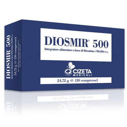 DIOSMIR 500 30 TABLETS