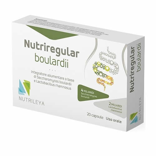 NUTRREGULAR BOULARDII 20 CAPSULES