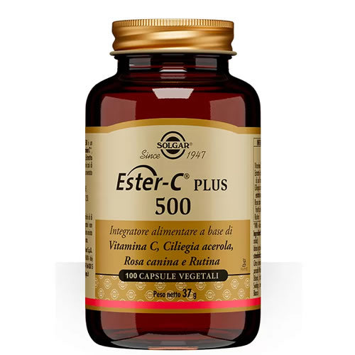 ESTER C PLUS 500 100 CAPSULES