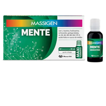 MASSIGEN MENTE 10 FLACONI DA 25 ML - Farmaspeed