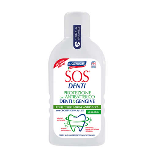 SOS ANTI-PLAQUE MOUTHWASH