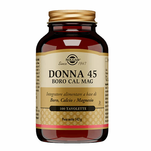 DONNA 45 BORO CAL MAG 100 TAVOLETTE