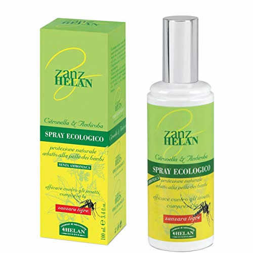 ZANZHELAN INSECT REPELLENT VEGETABLE ECOLOGICAL SPRAY 100 ML