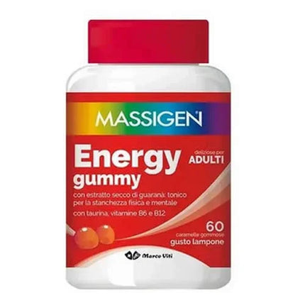 MASSIGEN ENERGY GUMMY 60 CARAMELLE - Farmaspeed