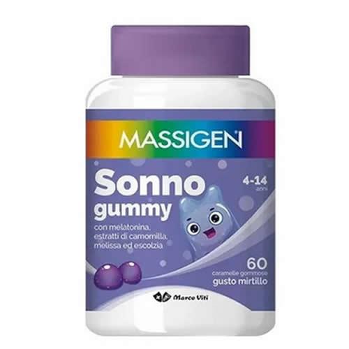 MASSIGEN SONNO GUMMY 60 CARAMELLE - Farmaspeed
