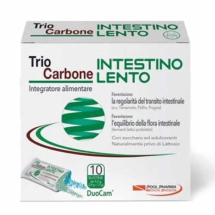 TRIOCARBONE INTESTINO LENTO 10 BUSTINE - Farmaspeed