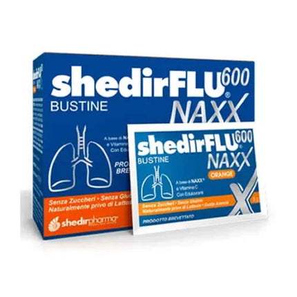 SHEDIRFLU 600 NAXX ARANCIA SENZA ZUCCHERI 20 BUSTINE - Farmaspeed