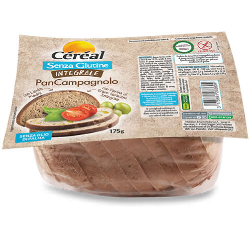 CEREAL SENZA GLUTINE INTEGRALE PAN CAMPAGNOLO 175 G