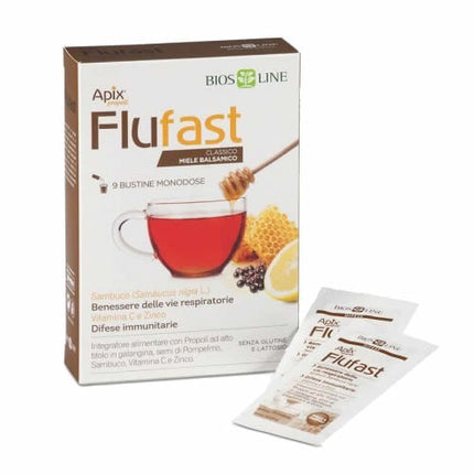 APIX PROPOLIS FLUFAST BALSAMIC BREATH 9 SACHETS BIOSLINE
