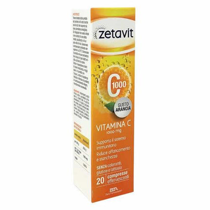 ZETAVIT C1000 20 COMPRESSE EFFERVESCENTI - Farmaspeed