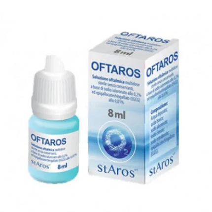 OFTAROS SOLUZIONE OFTALMICA 8 ML - Farmaspeed