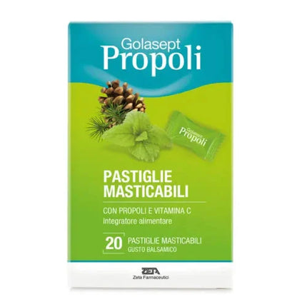 GOLASEPT PROPOLI BALSAMICO 20 COMPRESSE - Farmaspeed
