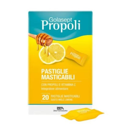 GOLASEPT PROPOLI MIELE LIMONE 20 COMPRESSE