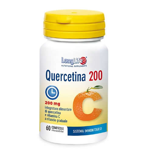 LONGLIFE QUERCETINA 200 60 COMPRESSE RIVESTITE