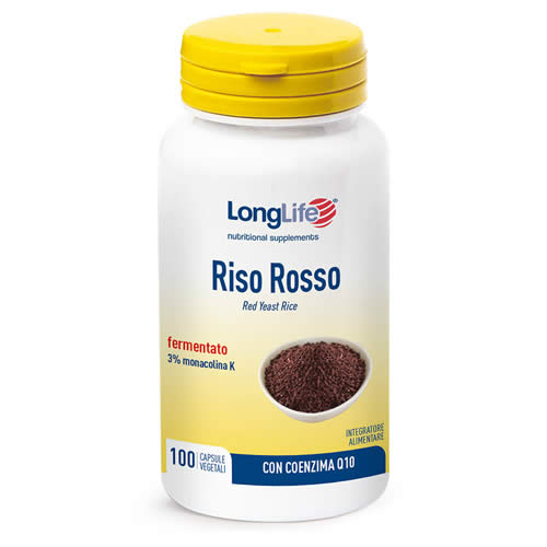 LONGLIFE RED RICE 100 VEGETABLE CAPSULES