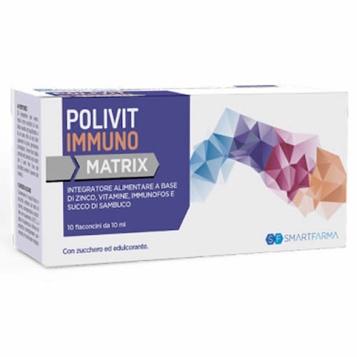 POLIVIT IMMUNO MATRIX 10 VIALS OF 10 ML