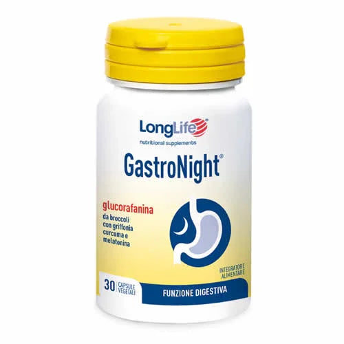 LONGLIFE GASTRONIGHT 30 CAPSULE VEGETALI - Farmaspeed