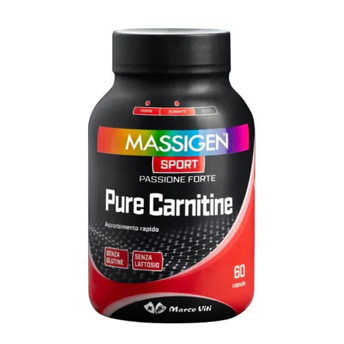 Massigen sport pure carnitine 60 capsule - Farmaspeed