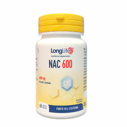 LONGLIFE NAC 600MG 60 CAPSULE