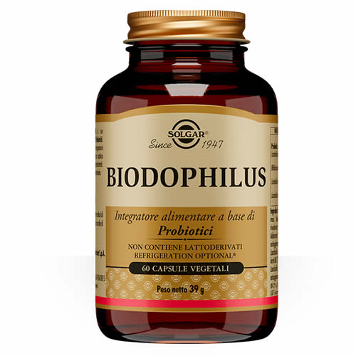 BIODOPHILUS 60 VEGETABLE CAPSULES