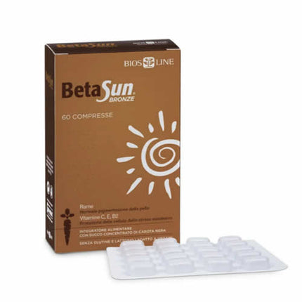 BIOSLINE BETASUN BRONZE 60 TABLETS