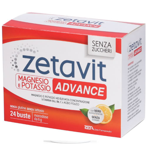 ZETAVIT MAGNESIO POTASSIO ADVANCE 24 BUSTINE 144 G