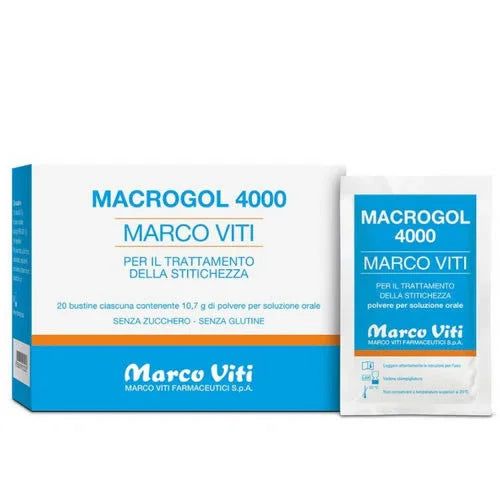MACROGOL 4000 20 BUSTINE DA 10,7 G - Farmaspeed