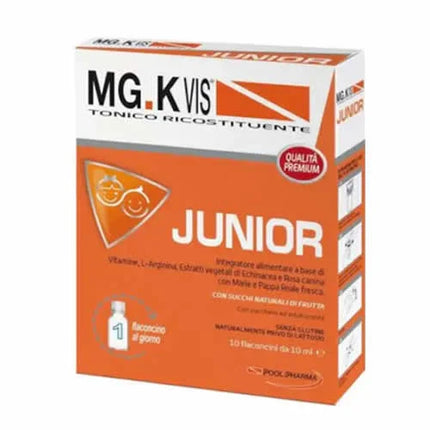 MGK VIS TONICO RICOSTITUENTE JUNIOR 10 FLACONCINI DA 10 ML - Farmaspeed