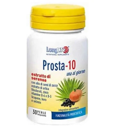 LONGLIFE PROSTA-10 30 PERLE FOTOPROTETTE - Farmaspeed
