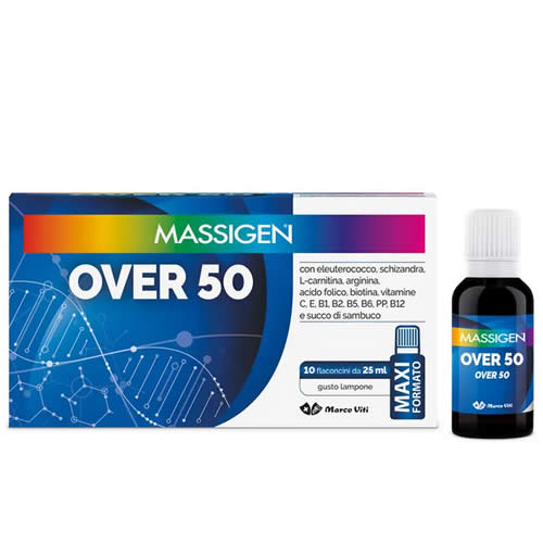 MASSIGEN OVER 50 10 FLACONI DA 25 ML