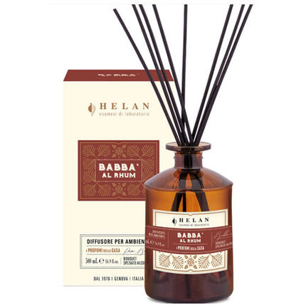 I PROFUMI DELLA CASA BABBA' AL RHUM BASTONCINI AROMATICI 500ML