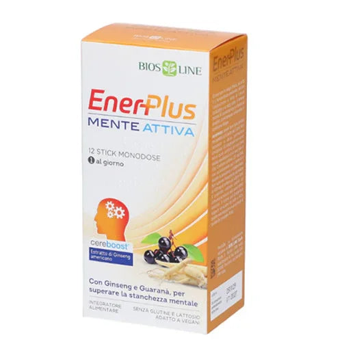 ENERPLUS MENTE ATTIVA 12 STICK PACK DA 10 ML - Farmaspeed