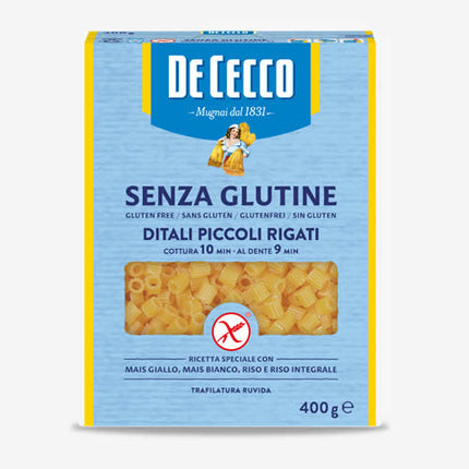 De Cecco Small Rigati Thimbles No. 69 - Gluten Free 400g