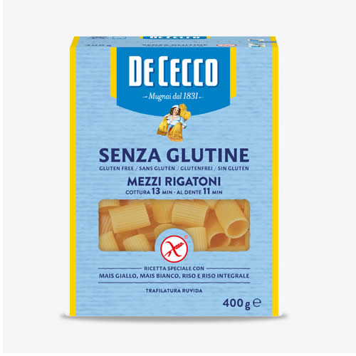 De cecco mezz rigatoni n26 new recipe 400 g