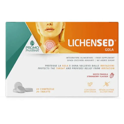LICHENSED FRAGOLA 20 PASTIGLIE - Farmaspeed