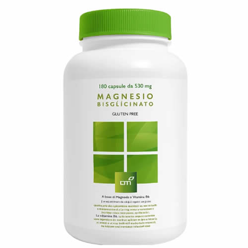 MAGNESIO BISGLICINATO 180 CAPSULE DA 530 MG