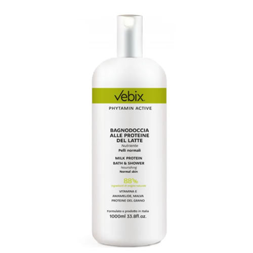 VEBIX PHYTAMIN ACTIVE BAGNODOCCIA PROTEINE LATTE 1000 ML