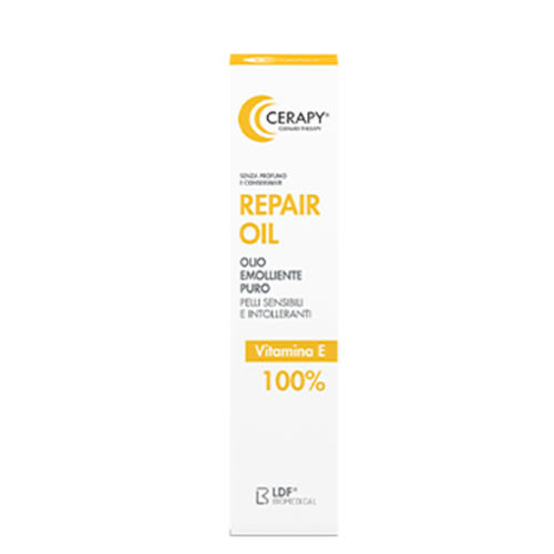 CERAPY REPAIR OIL OLIO EMOLLIENTE PURO PER PELLI SENSIBILI E INTOLLERANTI SENZA PROFUMO E CONSERVANTI 20 ML