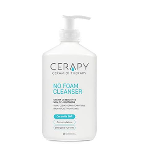 CERAPY FOAM CLEANSER DETERGENTE SCHIUMOGENO DELICATO PER VISO E CORPO IPO SENSIBILIZZANTE SENZA PROFUMO 400 ML