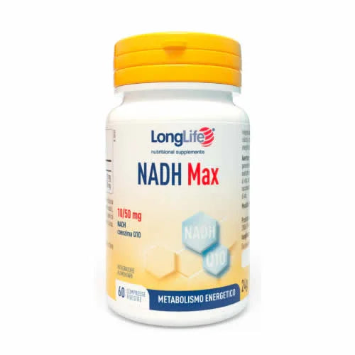 Longlife NADH Max 60 compresse rivestite - Farmaspeed