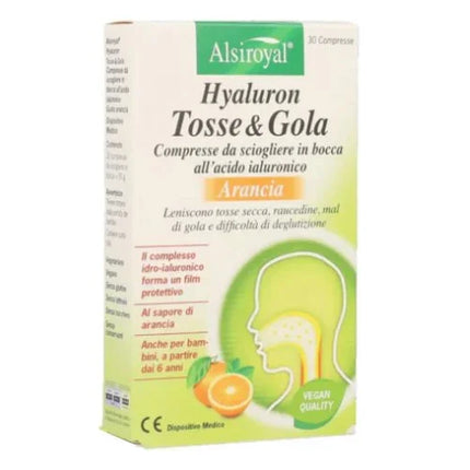 HYALURON TOSSE&GOLA 30 COMPRESSE - Farmaspeed