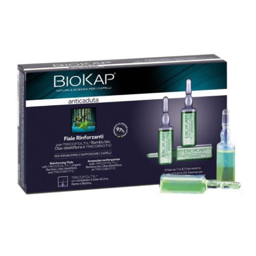 BIOKAP ANTICADUTA RINFORZANTE TRICOBIOTIC 12 FIALE DA 7 ML