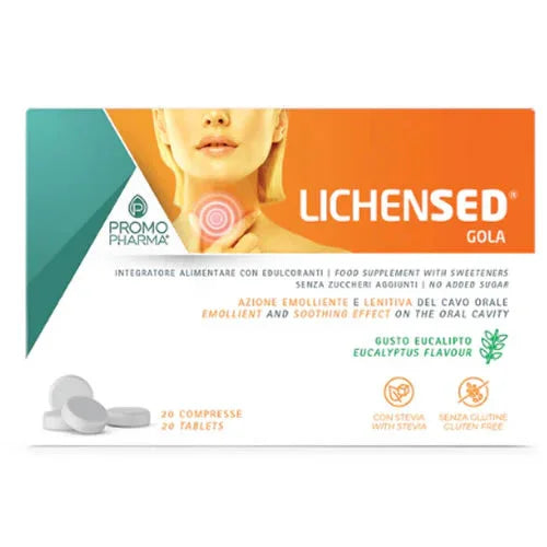 LICHENSED EUCALIPTO 20 COMPRESSE - Farmaspeed