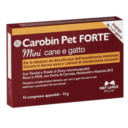 Carobin Pet Forte Mini 15 compresse - Farmaspeed
