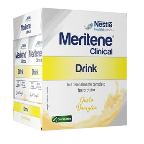 MERITENE CLINICAL DRINK VANIGLIA 4 BOTTIGLIE DA 200 ML