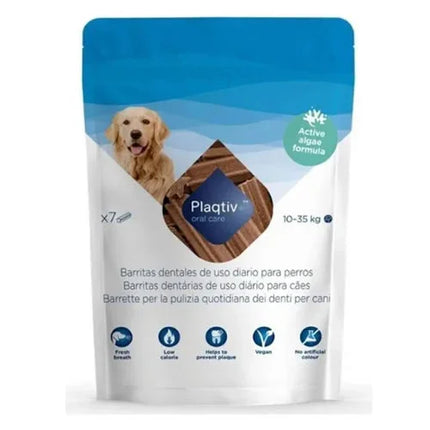 Plaqtiv+ stick cani taglia media 7 pezzi - Farmaspeed