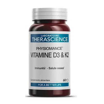 PHYSIOMANCE VITAMINE D3 & K2 60 PERLE
