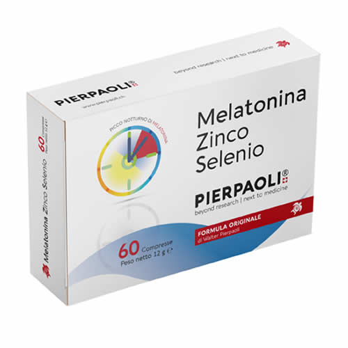 MELATONINA ZINCO SELENIO PIERPAOLI 60 COMPRESSE