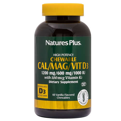 CAL/MAG/D3 CALCIUM MAGNESIUM VITAMIN D3 CHEWABLE VANILLA 60 TABLETS 337 MG